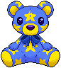 Pixel Teddy (Starry)